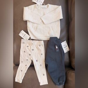 NWT Zara Bundle (9-12 Mo) - Cozy, Casual, Chic